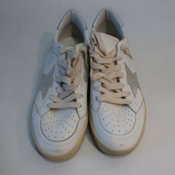 NWOB GGDB Golden Goose White Ball Star Double Quarter Leather Sneakers 39 US/9 - Picture 9 of 12